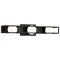 Nuvo Jenkins, 24 Inch 3 Light LED Vanity, Matte Black with Frosted Glass 62/2243 - alternate 3